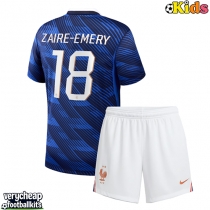 France Warren Zaire-Emery #18 Replica Home Minikit World Cup 2026 Short Sleeve (+ pants)